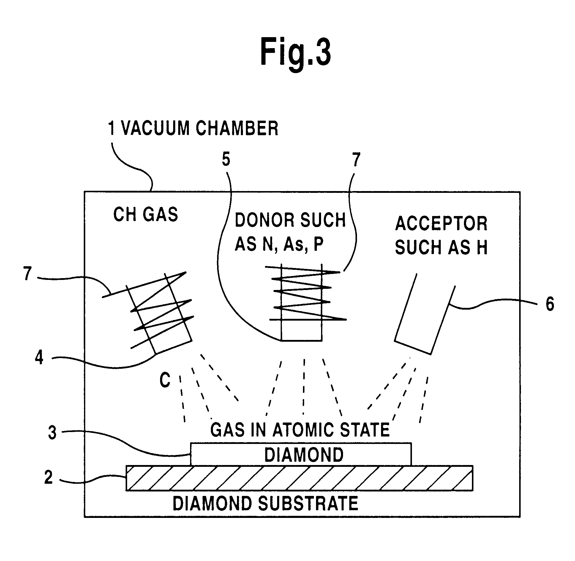 Method for synthesizing n-type diamond having low resistance