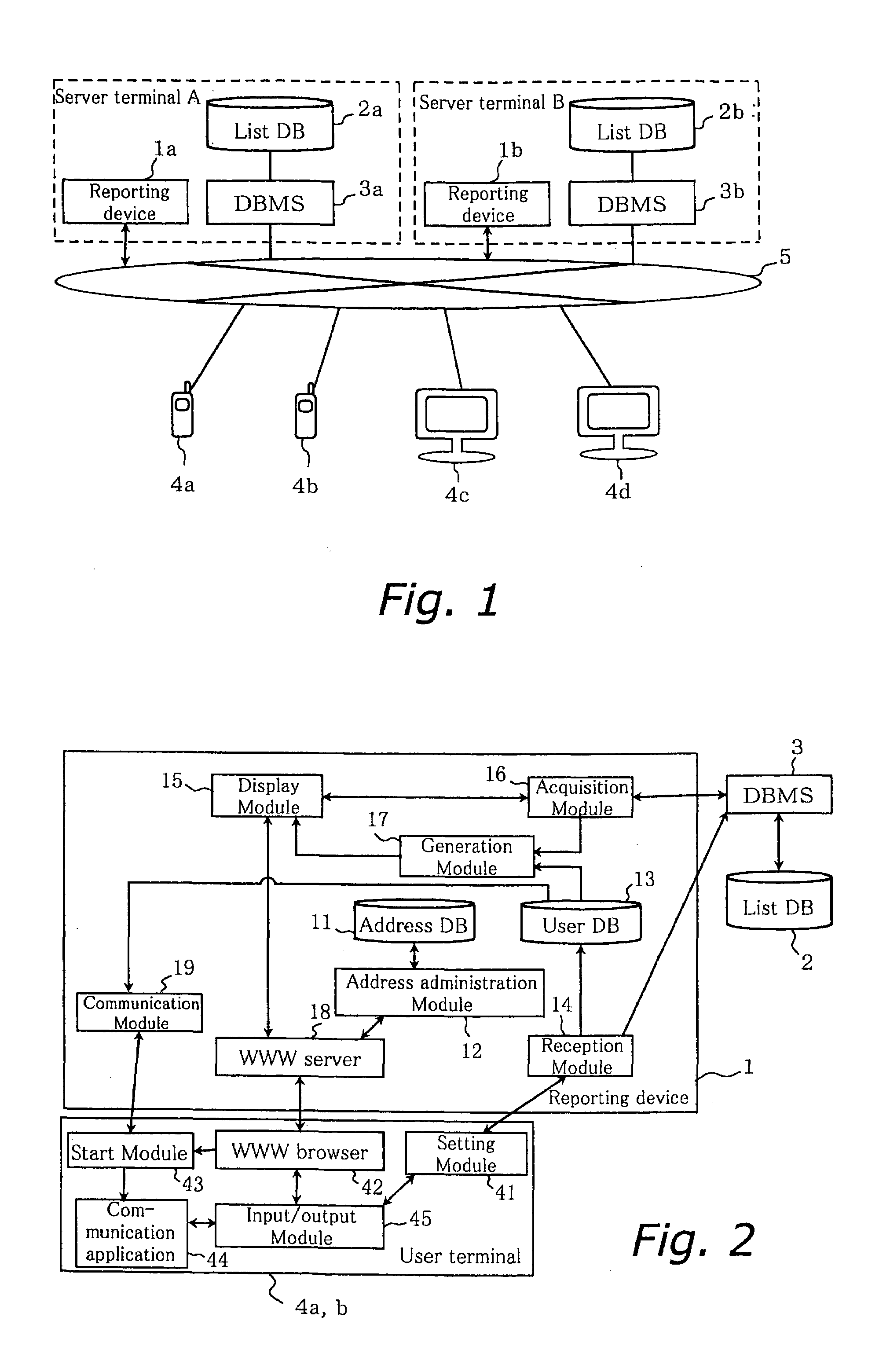 Communication means notification method and notification system