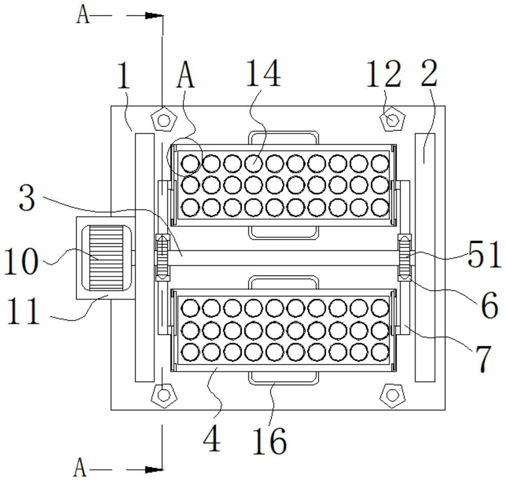 Storehouse goods shelf convenient for classification and stocktaking