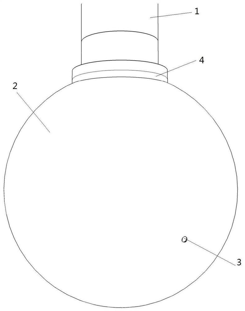 FBG-based full-depth adaptive high-precision full-flow penetration spherical probe