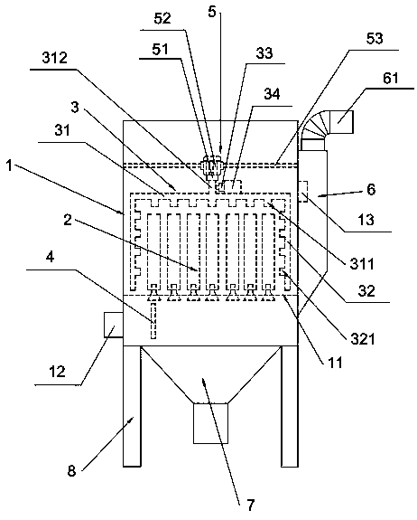 Rotatable dust remover for automatically cleaning dust and use technology thereof