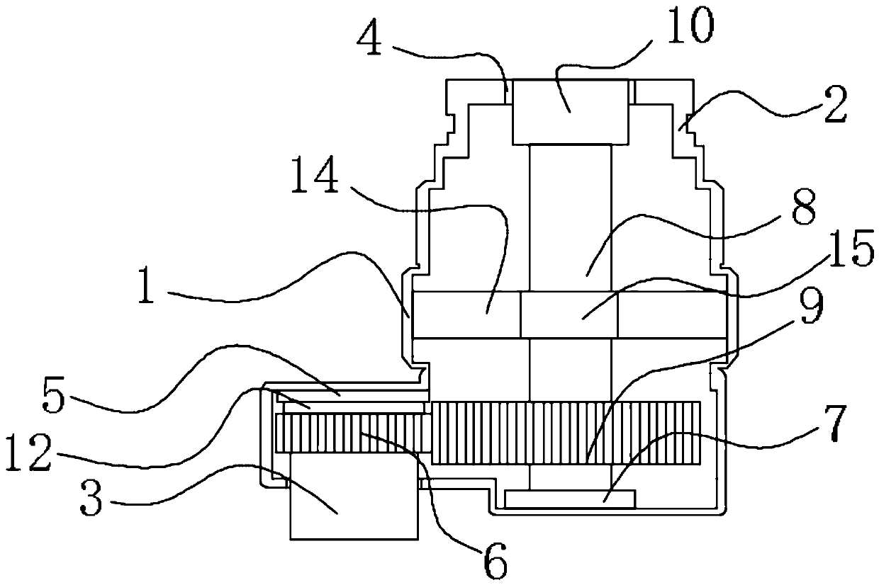 Electric constant-torque tool driving head