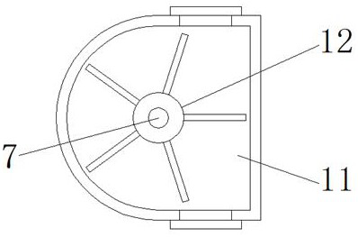 An energy-saving and environment-friendly dust removal device for ceramic tile cutting