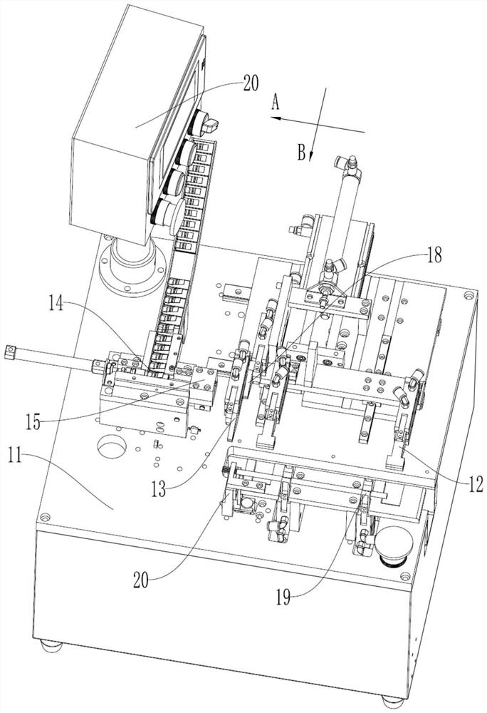 Network cable and plug assembling machine