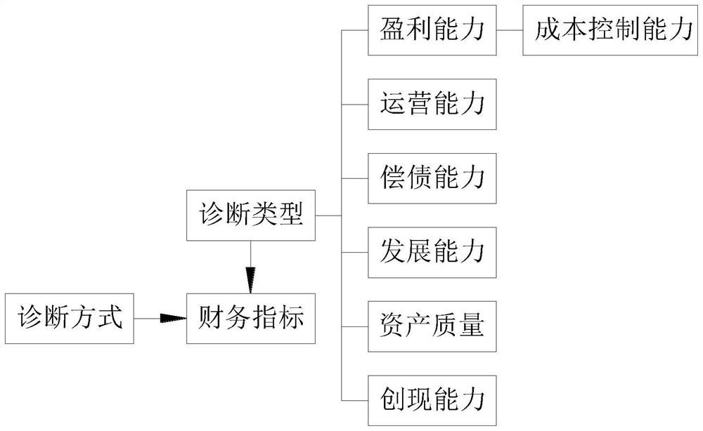 Financial health diagnosis system