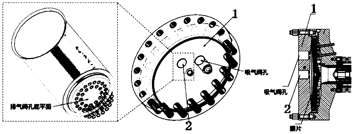 Oil pressure and air pressure monitoring device and method for diaphragm compressor