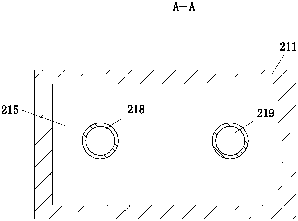 Sewage filtering device for food processing