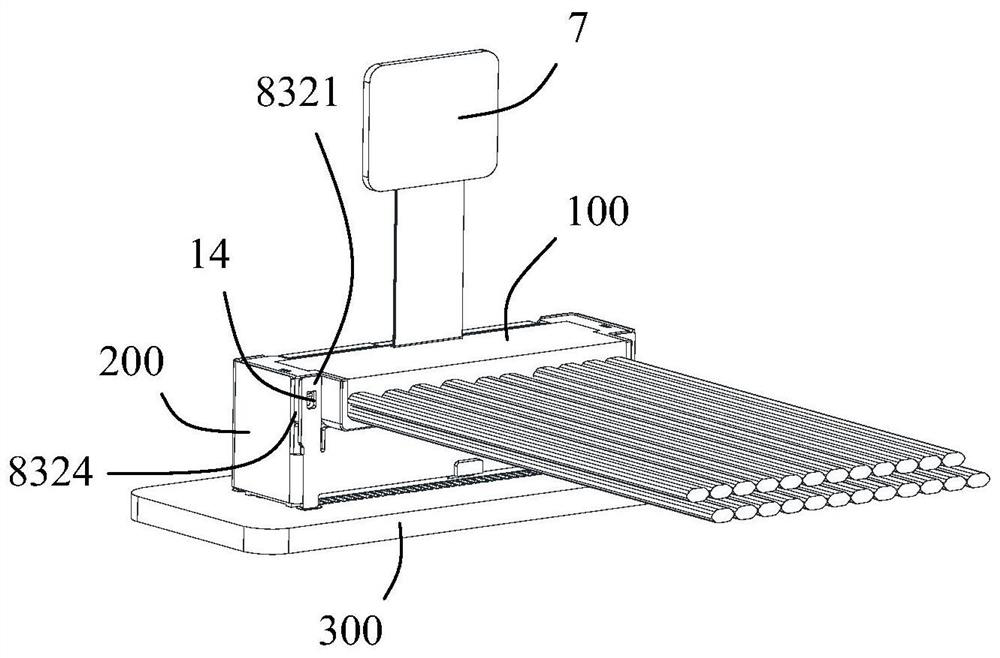 Drawstring connector and assembly applying same