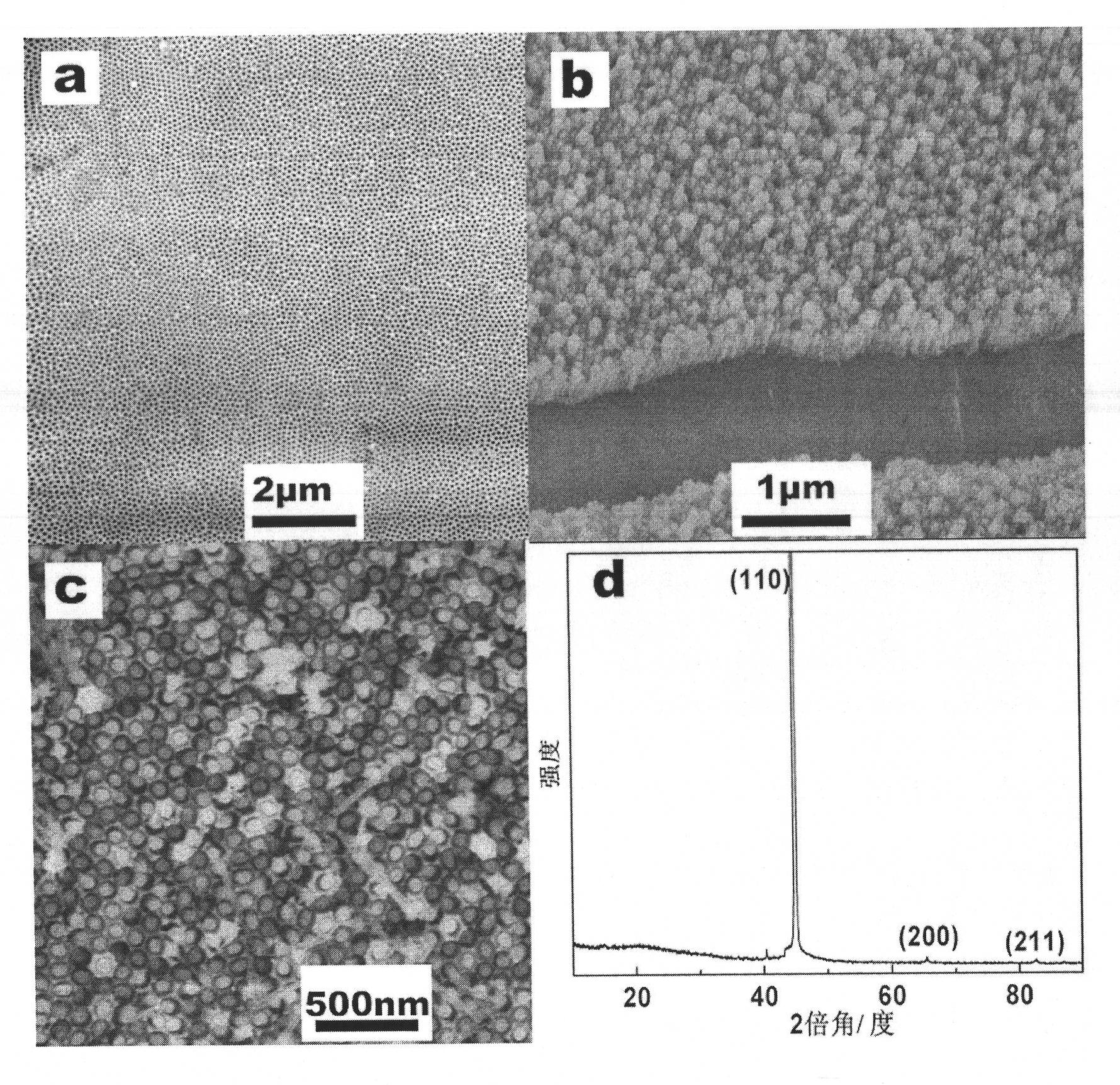 Chitosan-finishing iron nanowire, method for producing same and application thereof