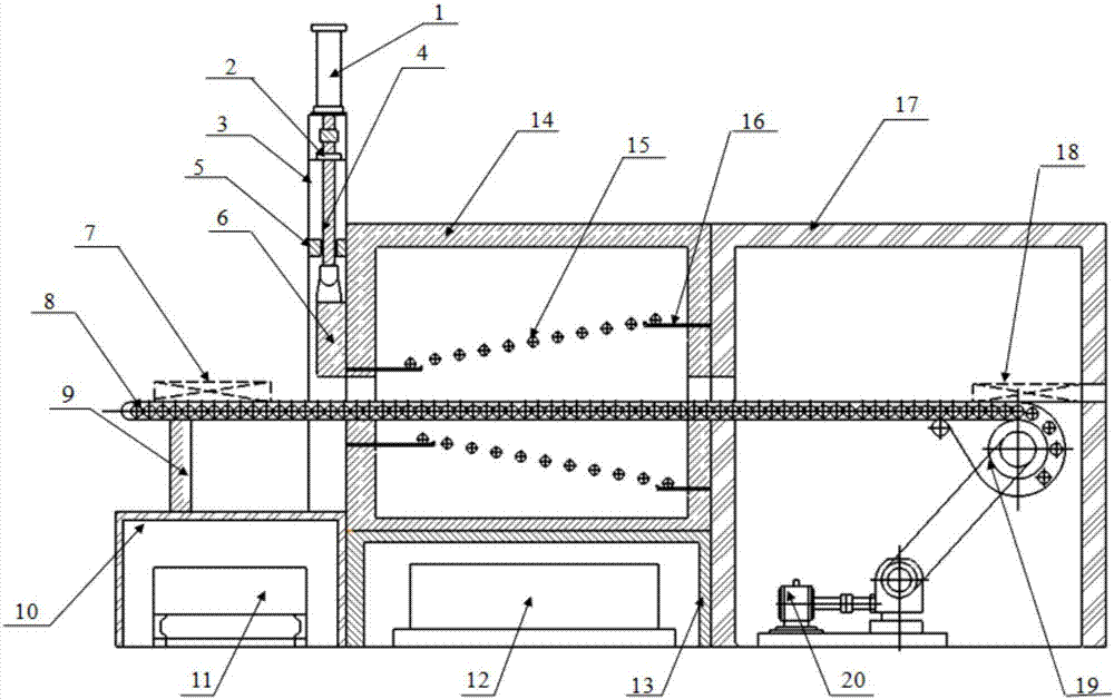 High-strength steel gradient induction heating device