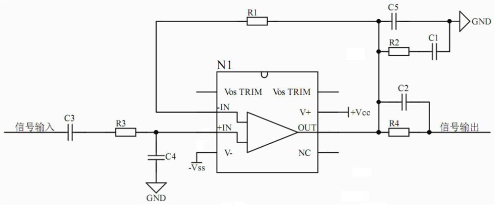 A Symmetrical Low Noise Isolation Distribution Amplifier Circuit