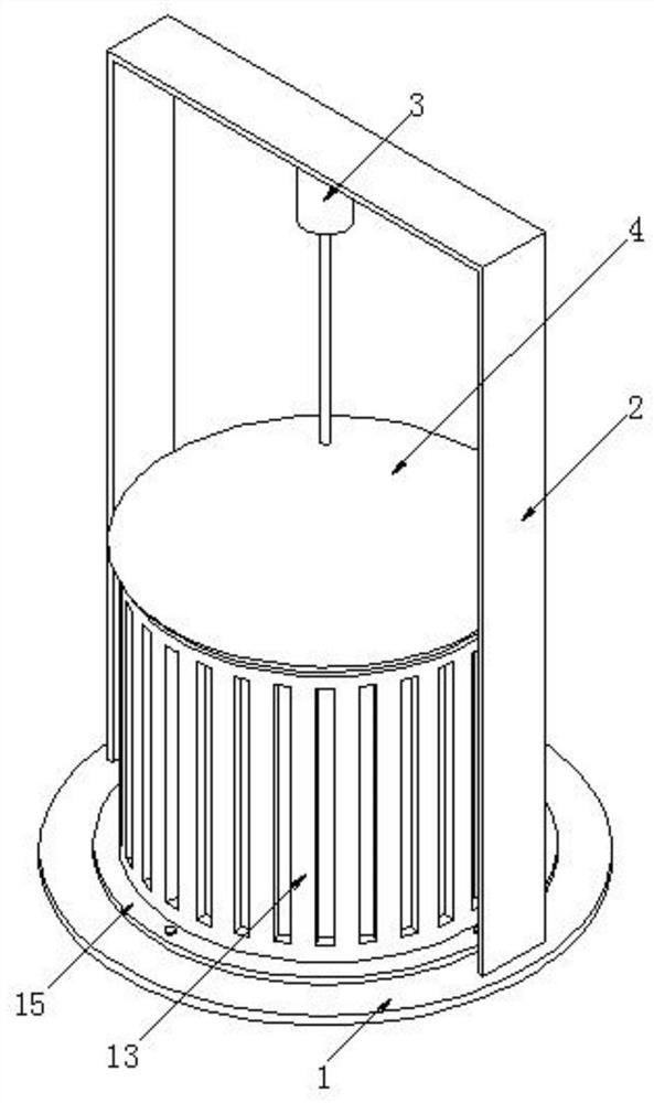 Heat dissipation device of forklift motor