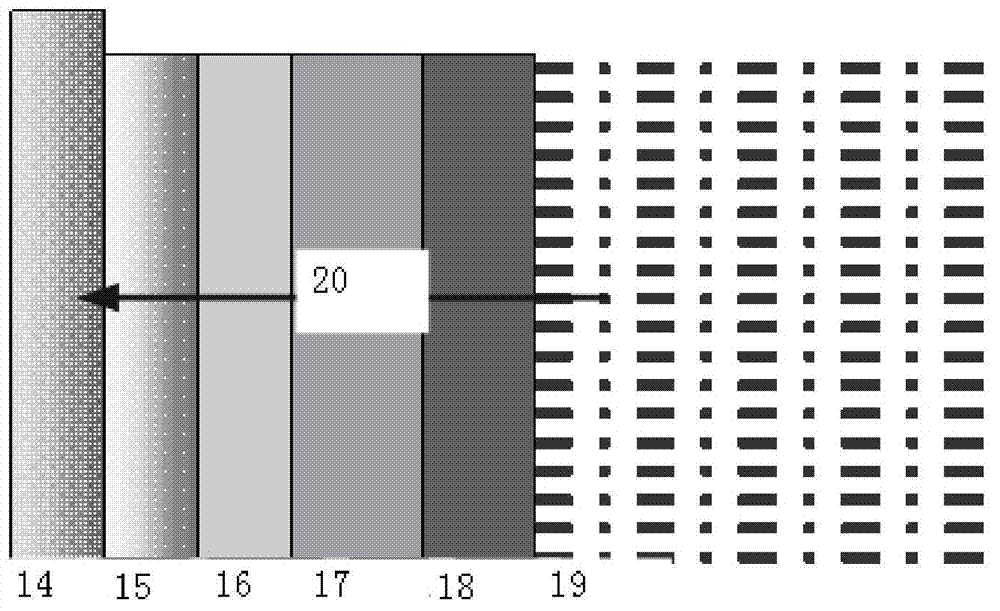 Continuous-casting casting powder comprehensive heat transfer heat flow testing method