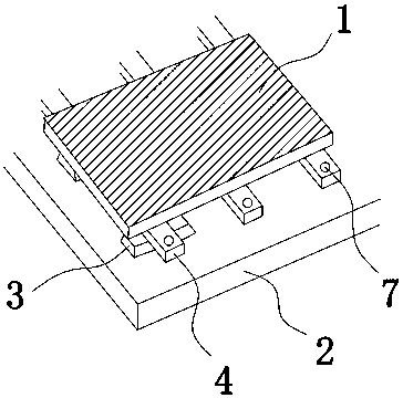 Wood floor for stadium and production technology thereof