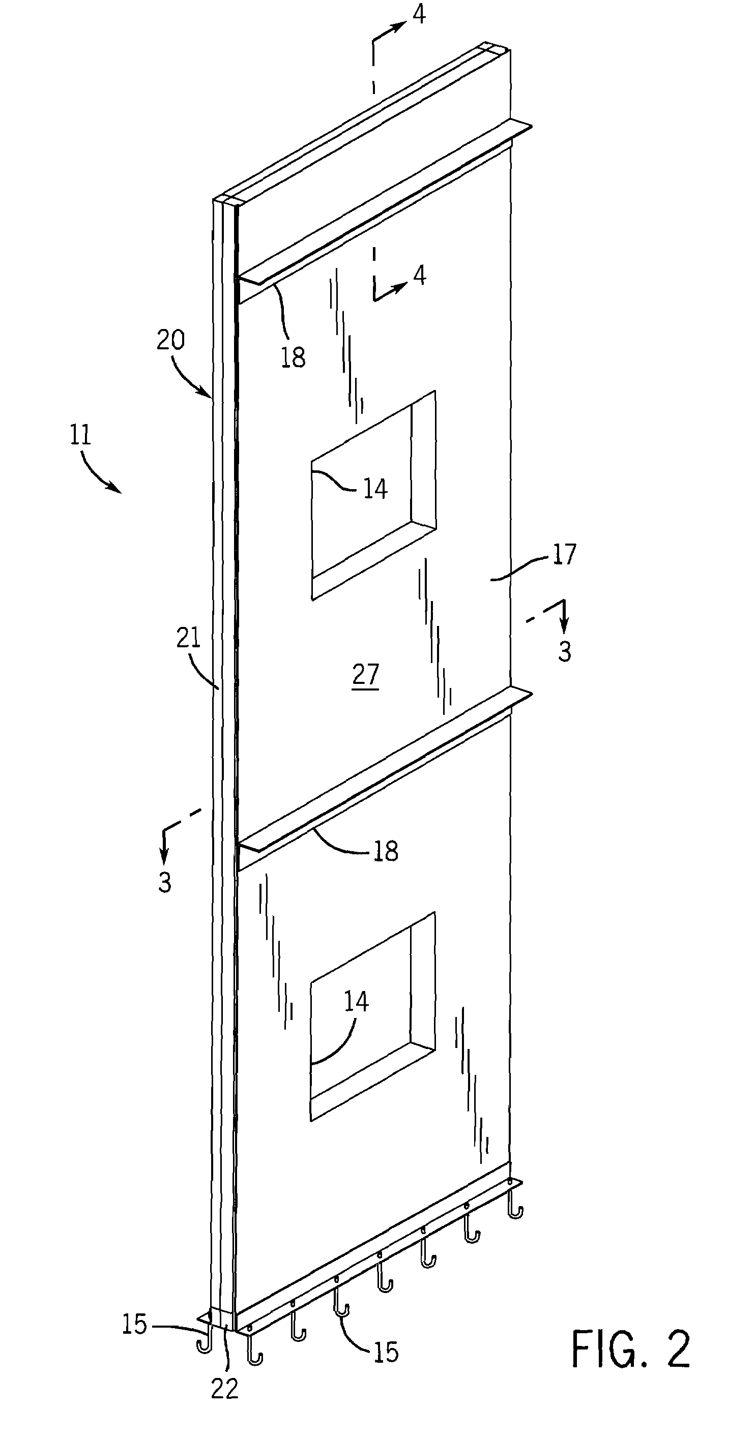 Building Wall Panels of Hollow Core Construction