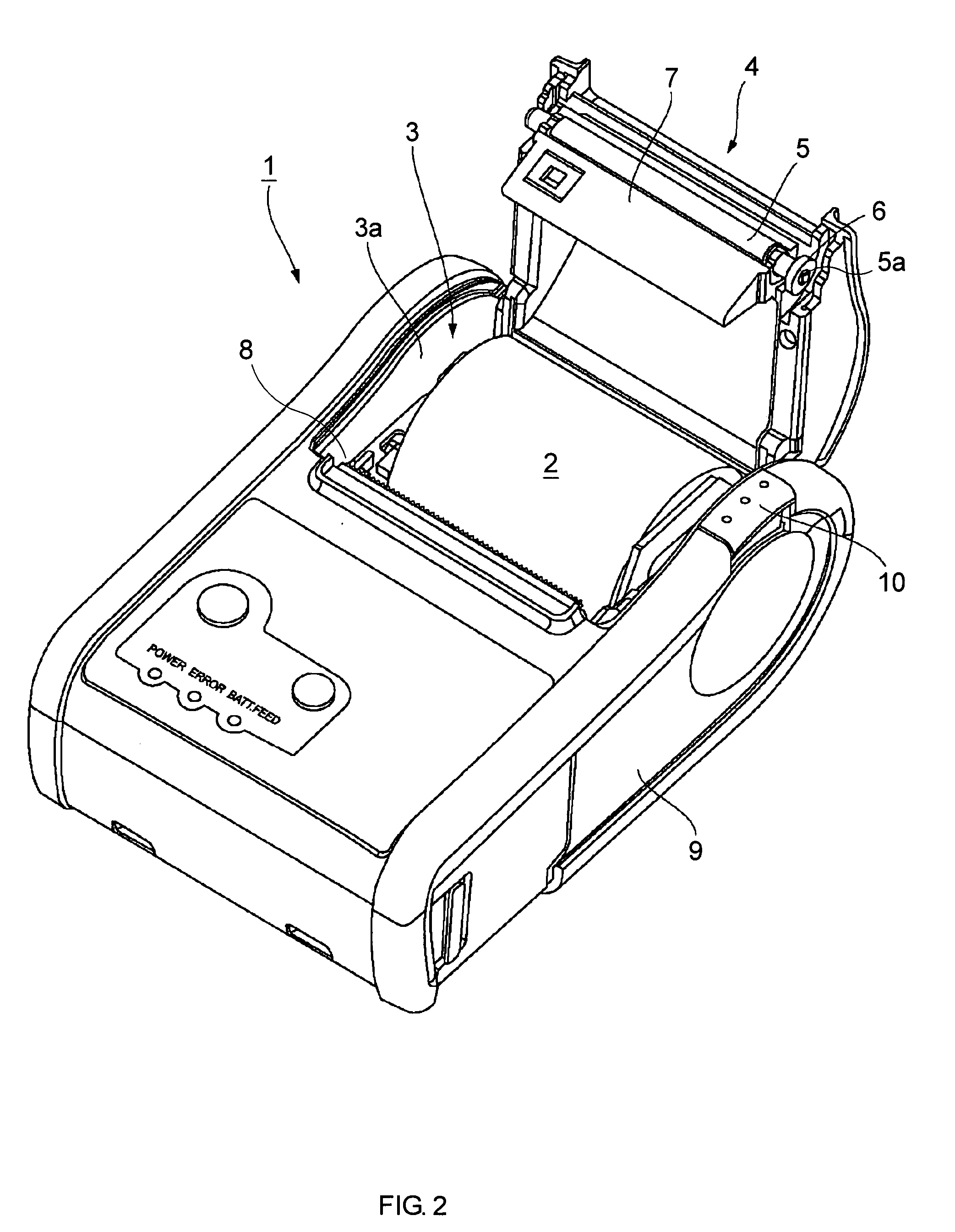 Cover locking/unlocking mechanism and a printer having the cover locking/unlocking mechanism