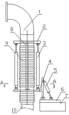 Multi-degree-of-freedom in-laneway dust catcher