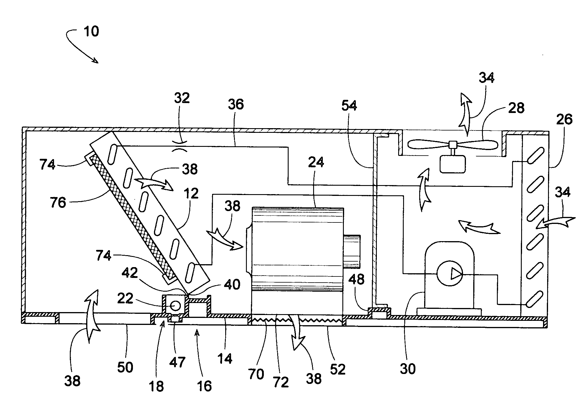 Dual-connection drain pan