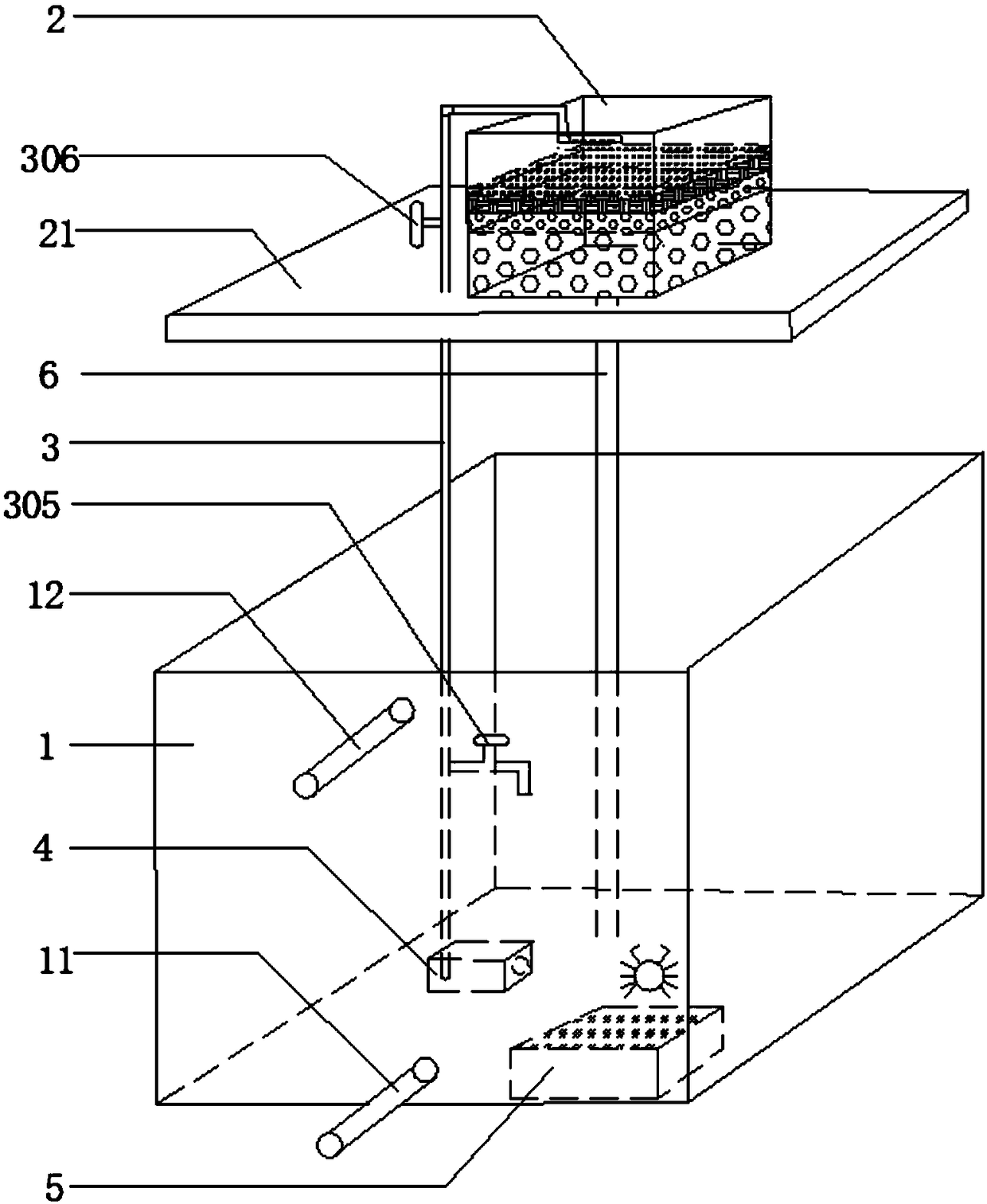 Device for artificial rapid mating of scylla paramamosain and use method thereof