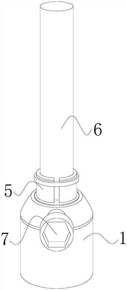 Stable corrosion-resistant material supporting jig