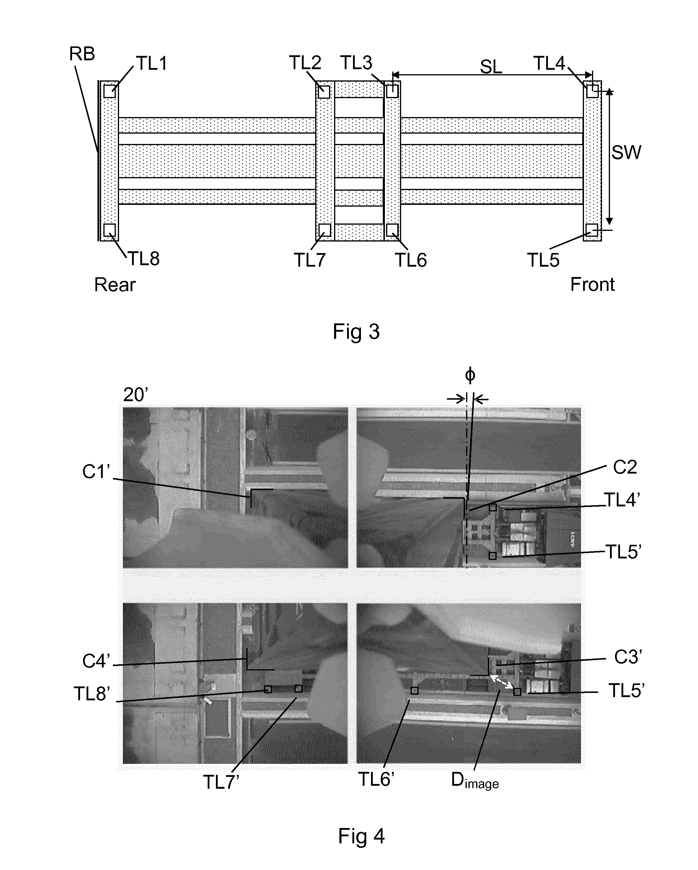 Method and system for automatically landing containers on a landing target using a container crane