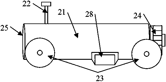 Environment-friendly seawater enteromorpha collecting and treating device