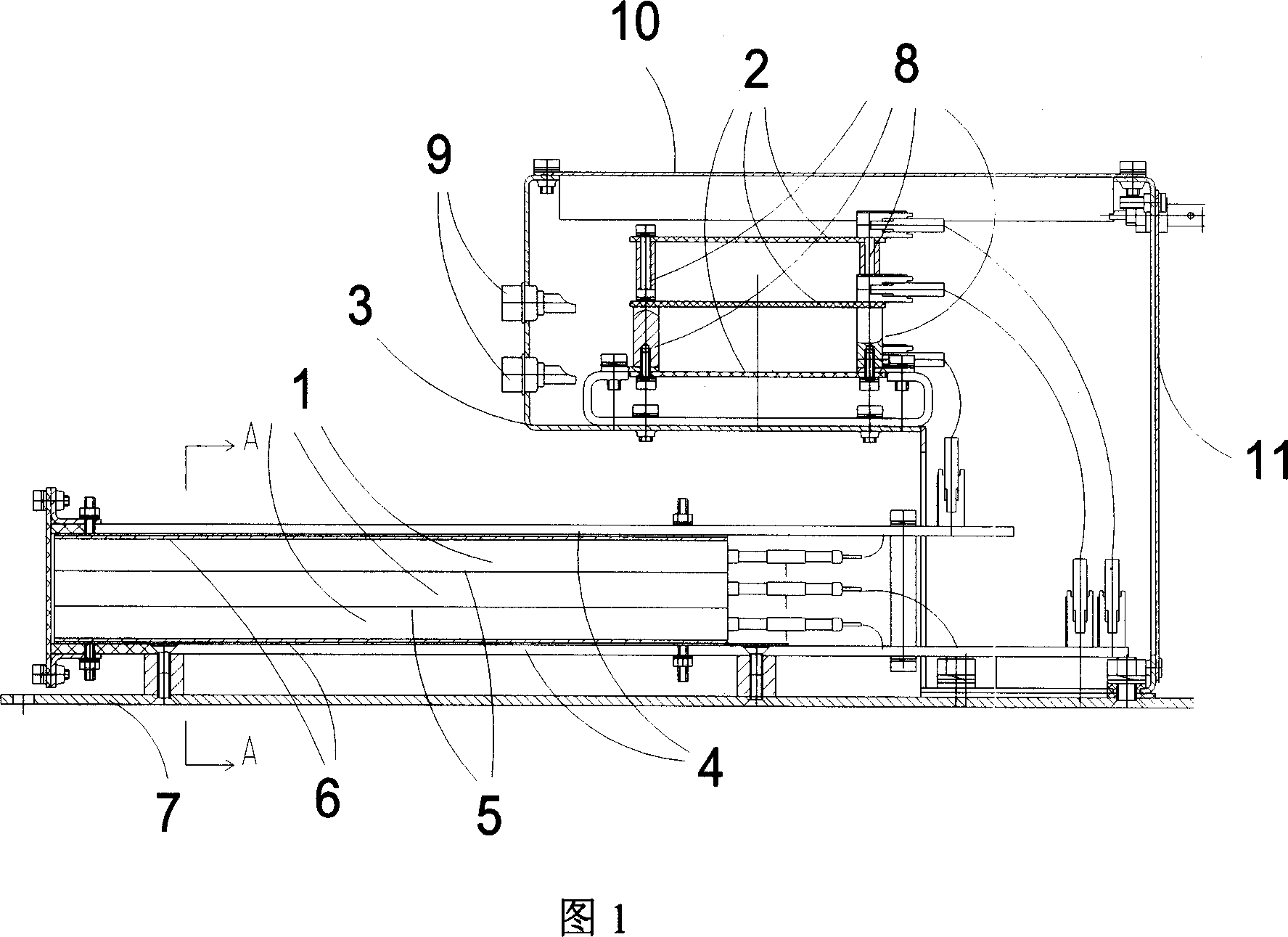 Multi-array detector modular structure for radiation imaging