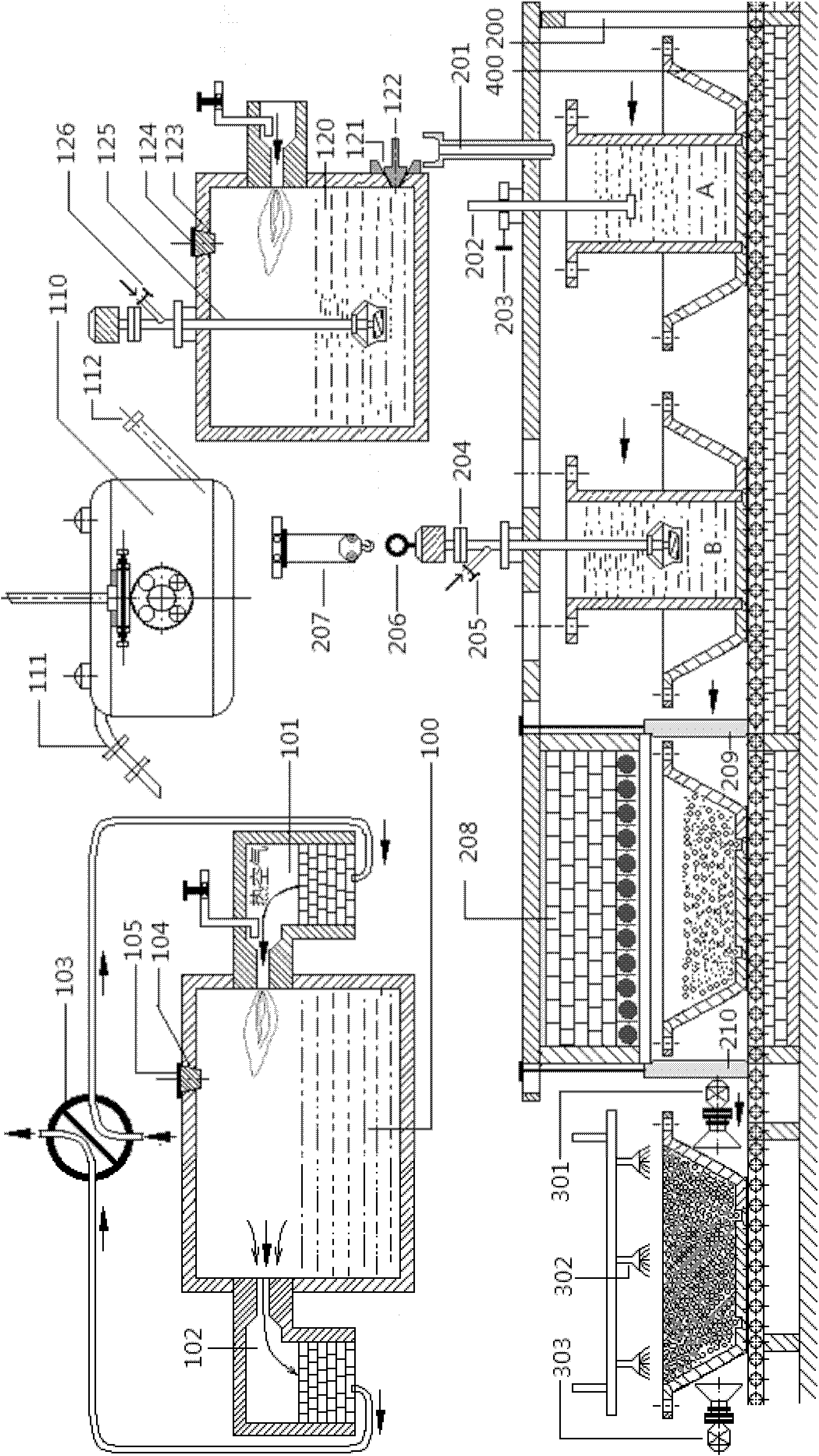 Semi-continuous production process for closed-cell foamed aluminum