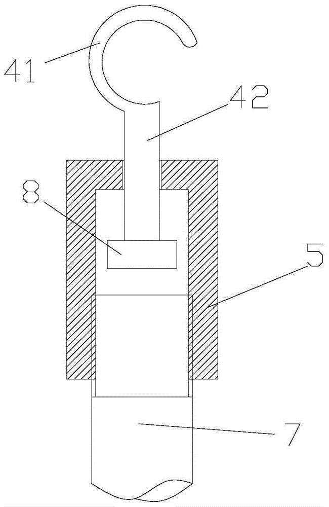 Transmission line foreign body cutting device