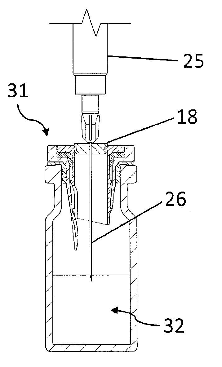 Container and closure