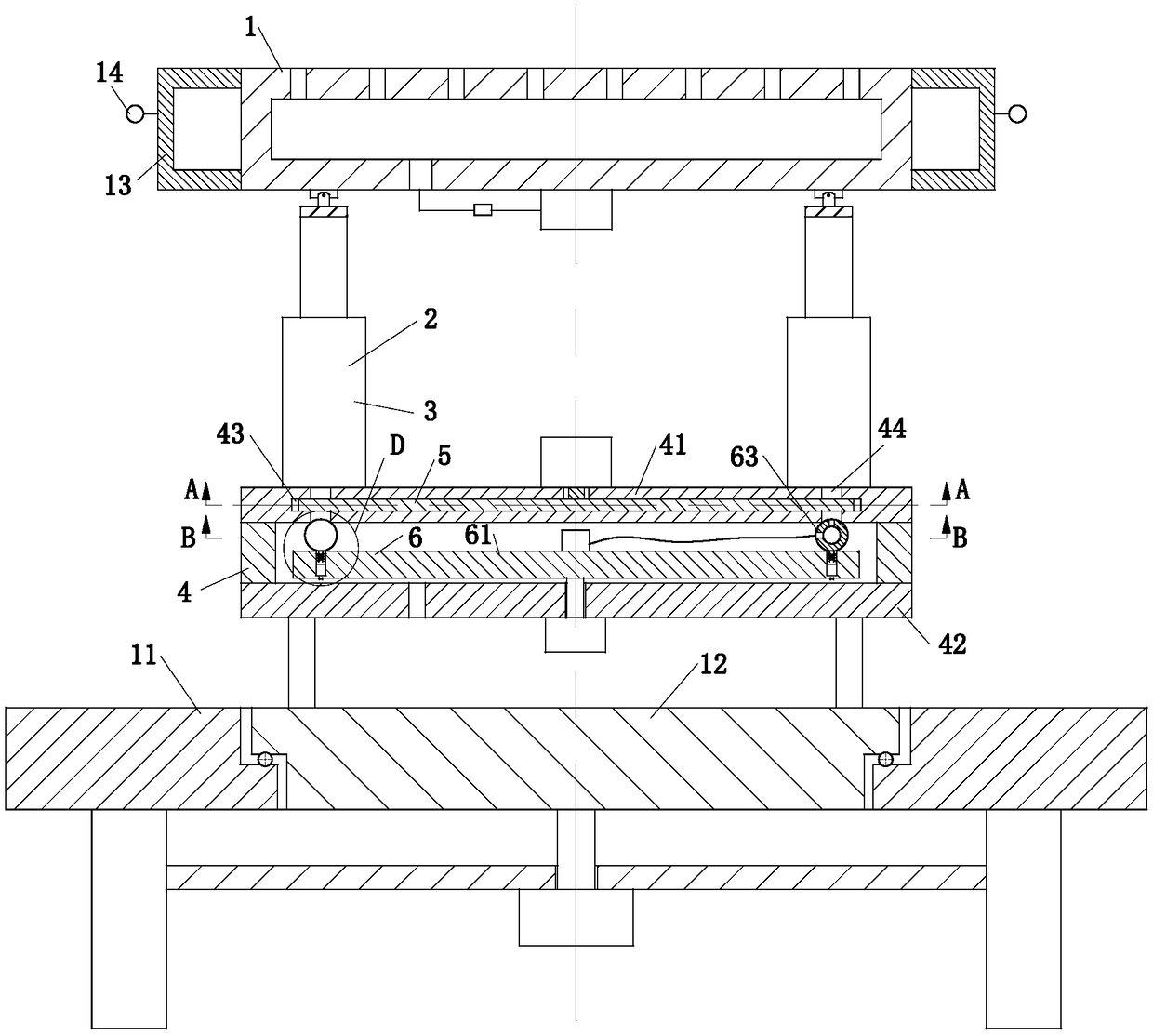 Wafer gluing system used for lithography machine