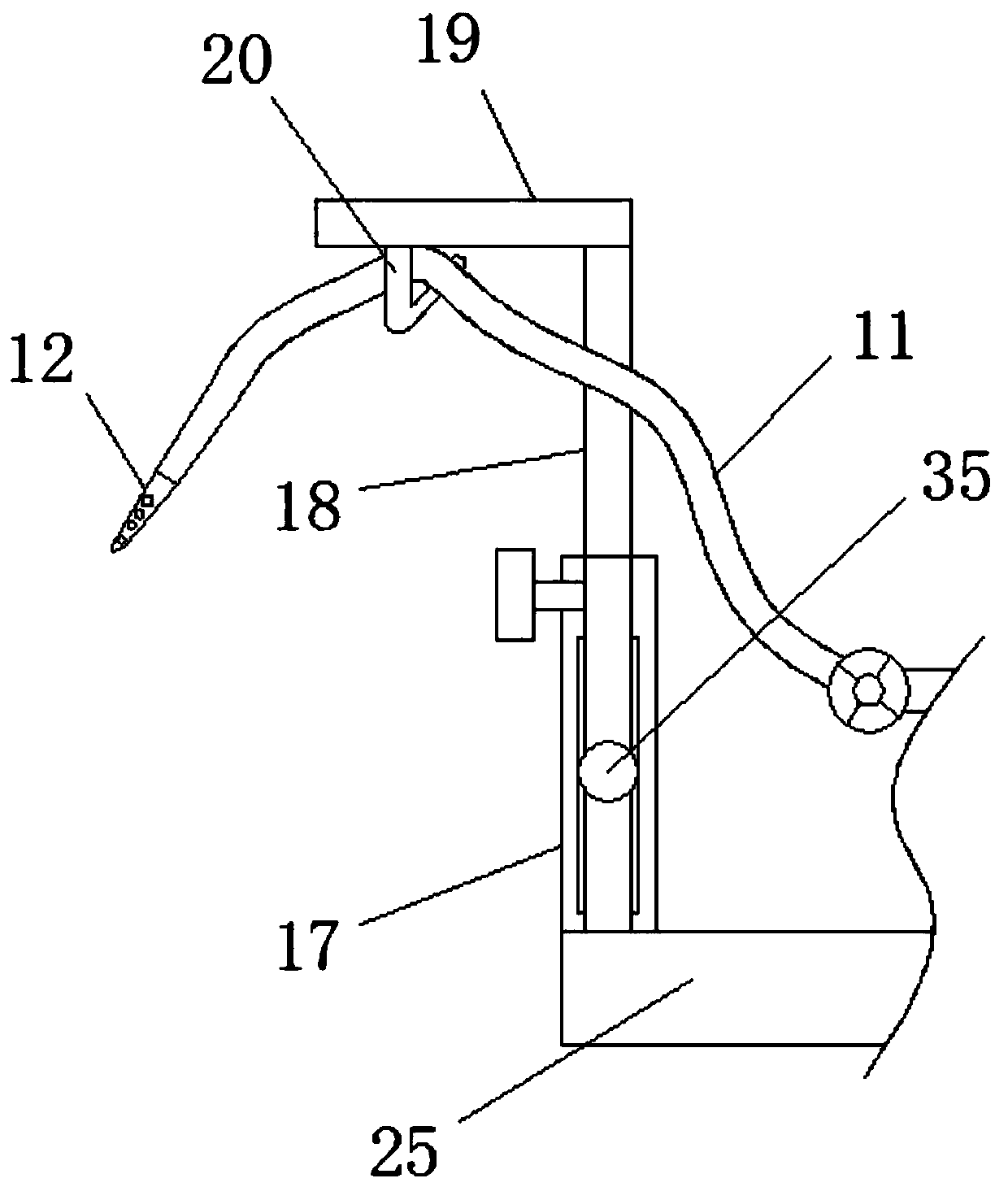 Medical percutaneous transhepatic biliary drainage device for general surgery department