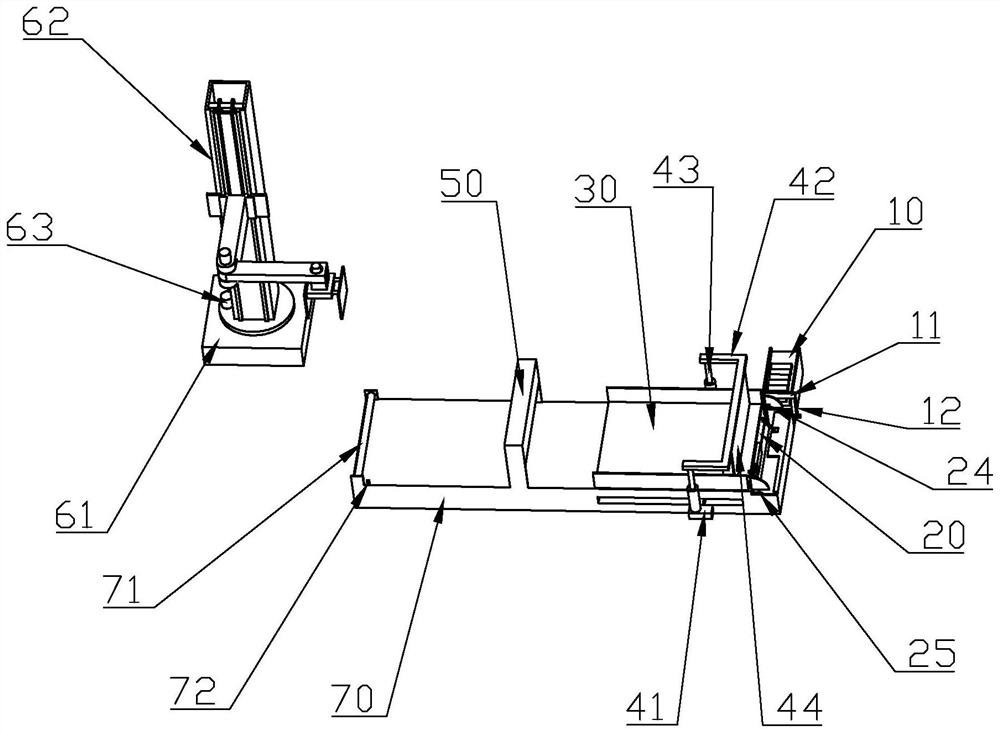 High-efficiency paper tube packing device