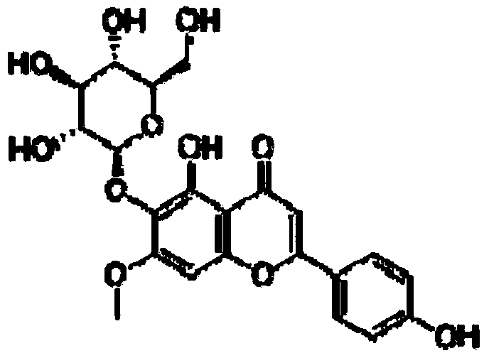 Application of swertisin and derivative thereof