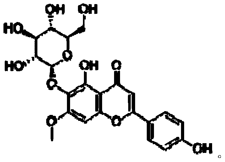 Application of swertisin and derivative thereof