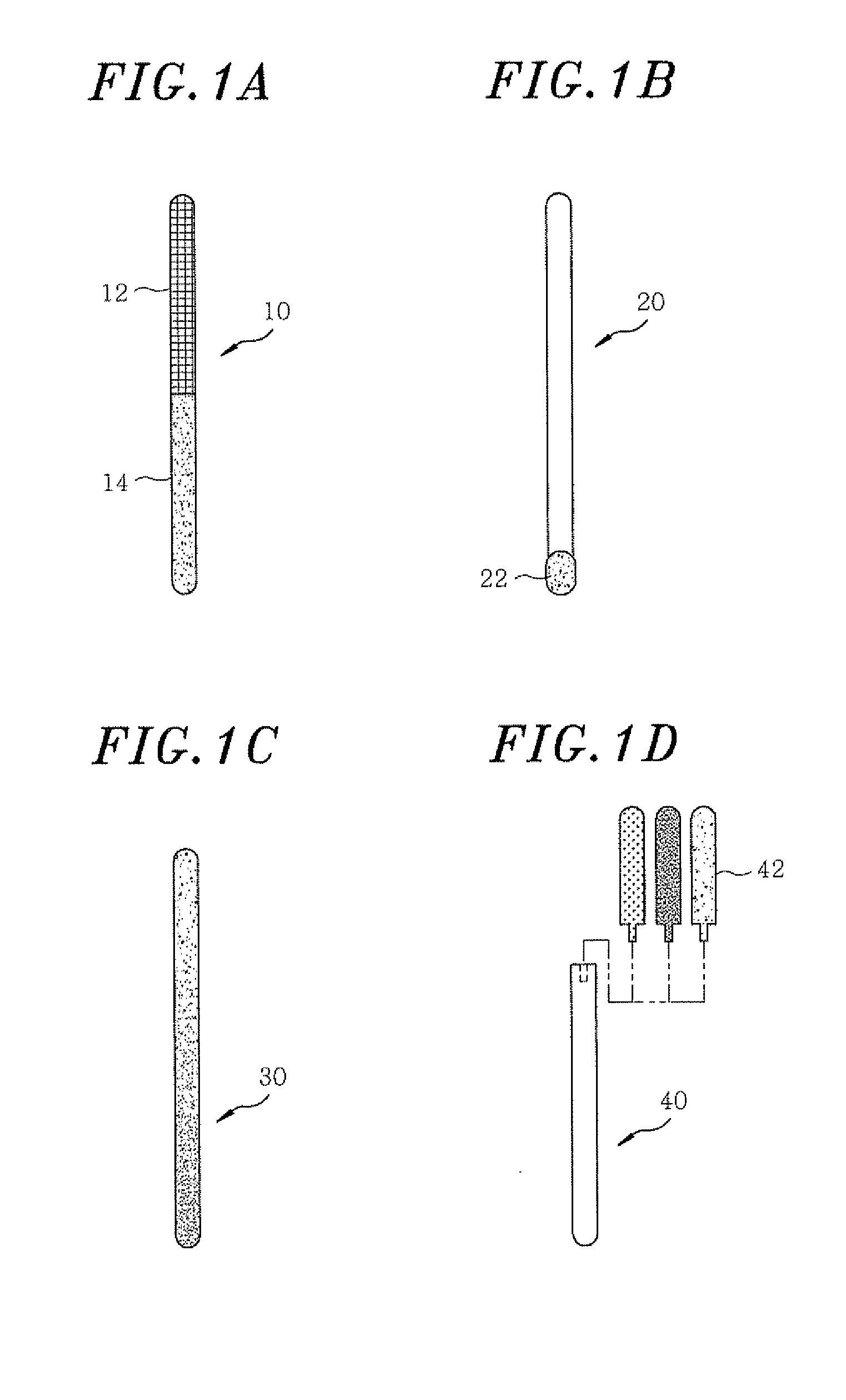 Input tools having viobro-acoustically distinct regions and computing device for use with the same