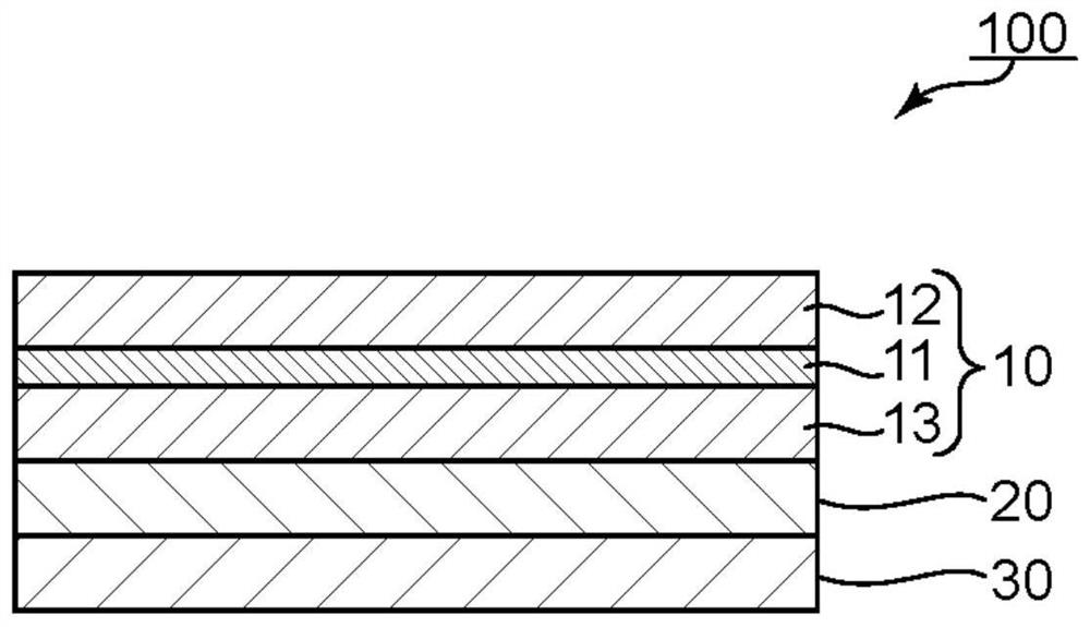 Polarizing plate with phase difference layers and image display device