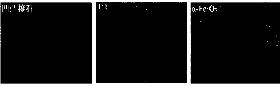 Method for preparing high thermal-stability clay mineral-iron oxide red hybrid pigment by co-precipitation technology