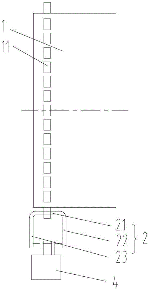 Wind turbine generator set impeller turning device and turning method