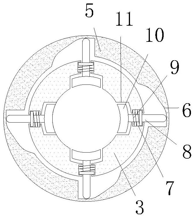 Environment-friendly mold cleaning device based on ceramic shaft sleeve and used for mold machining