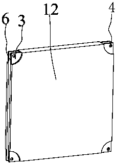 Easily disassembled building frame structure