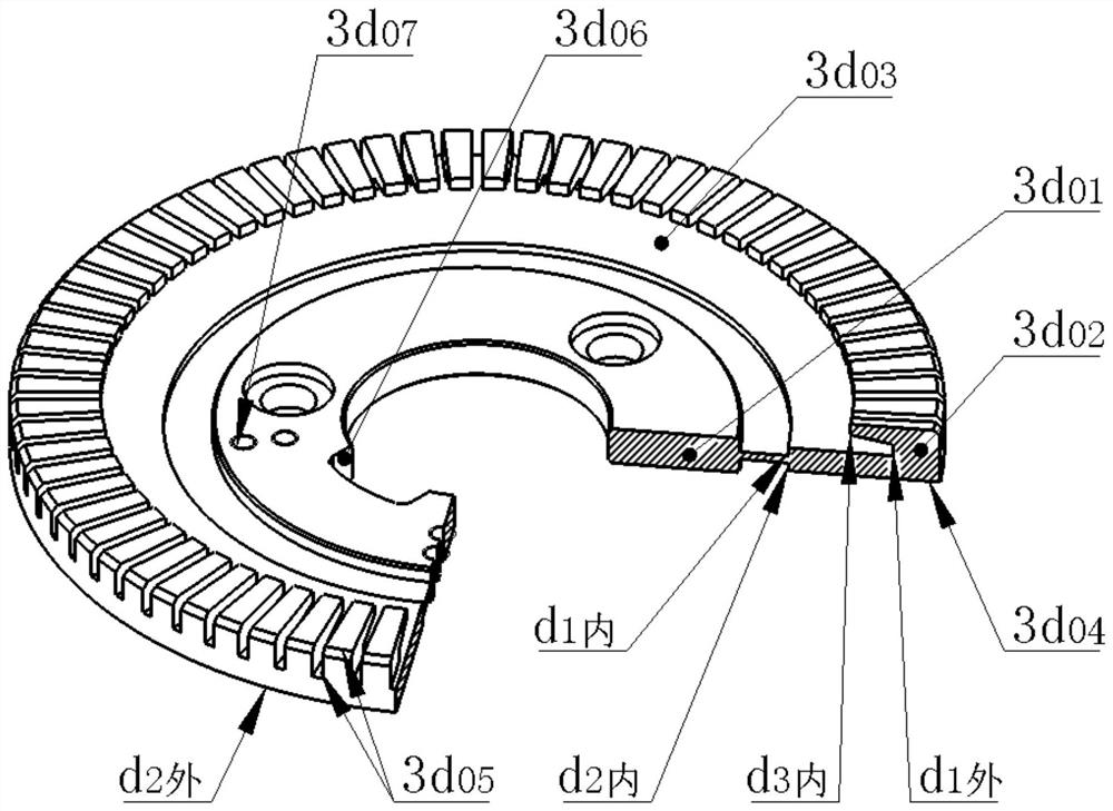 Rotary traveling wave ultrasonic motor with backup function and driving control method thereof