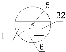 Asphalt ductility test mold device and preparation method of sample