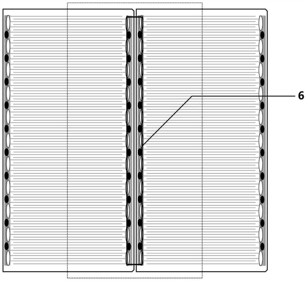 Photovoltaic cell assembly and connection process thereof