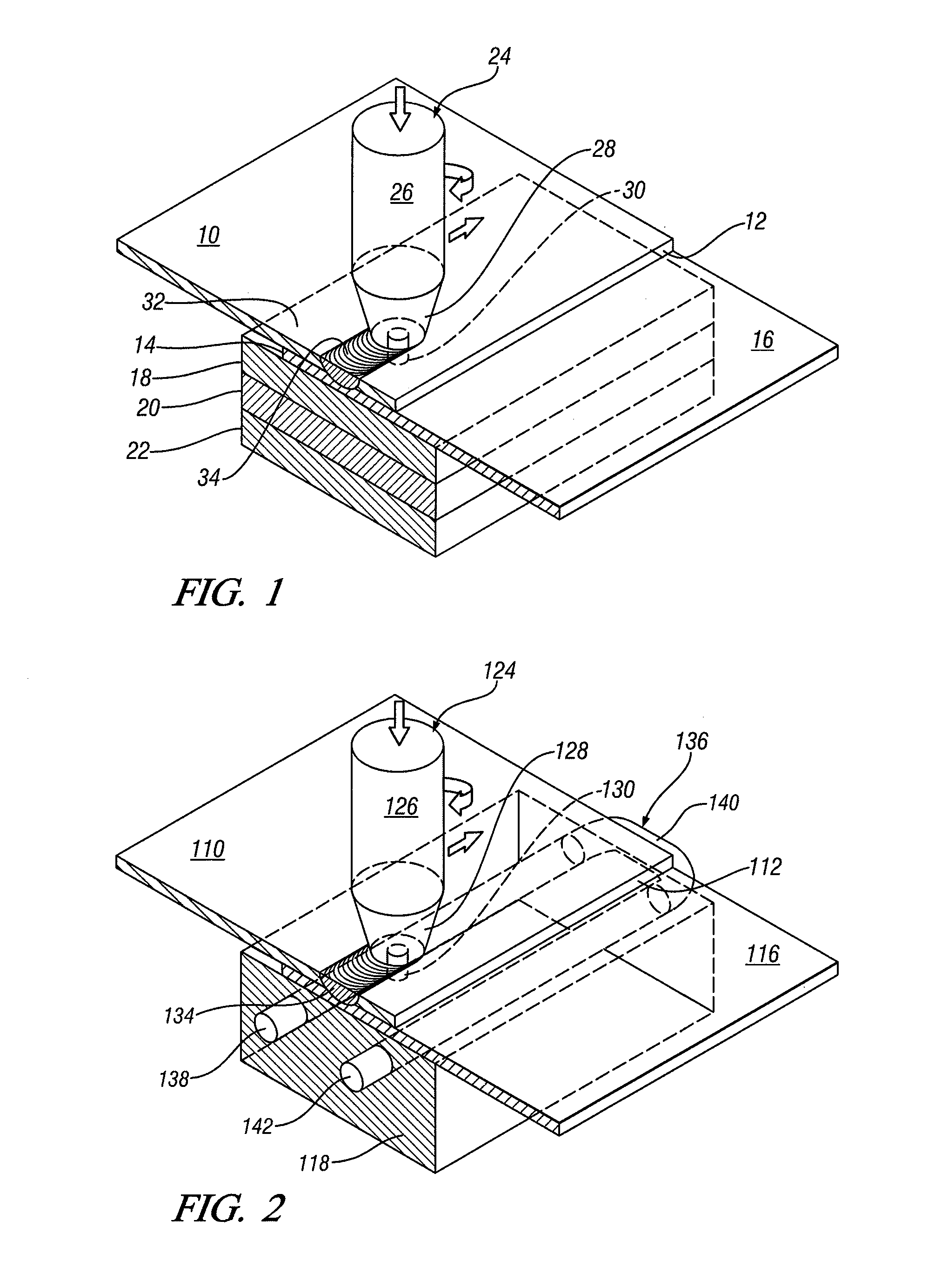 Reducing sheet distortion in friction stir processing