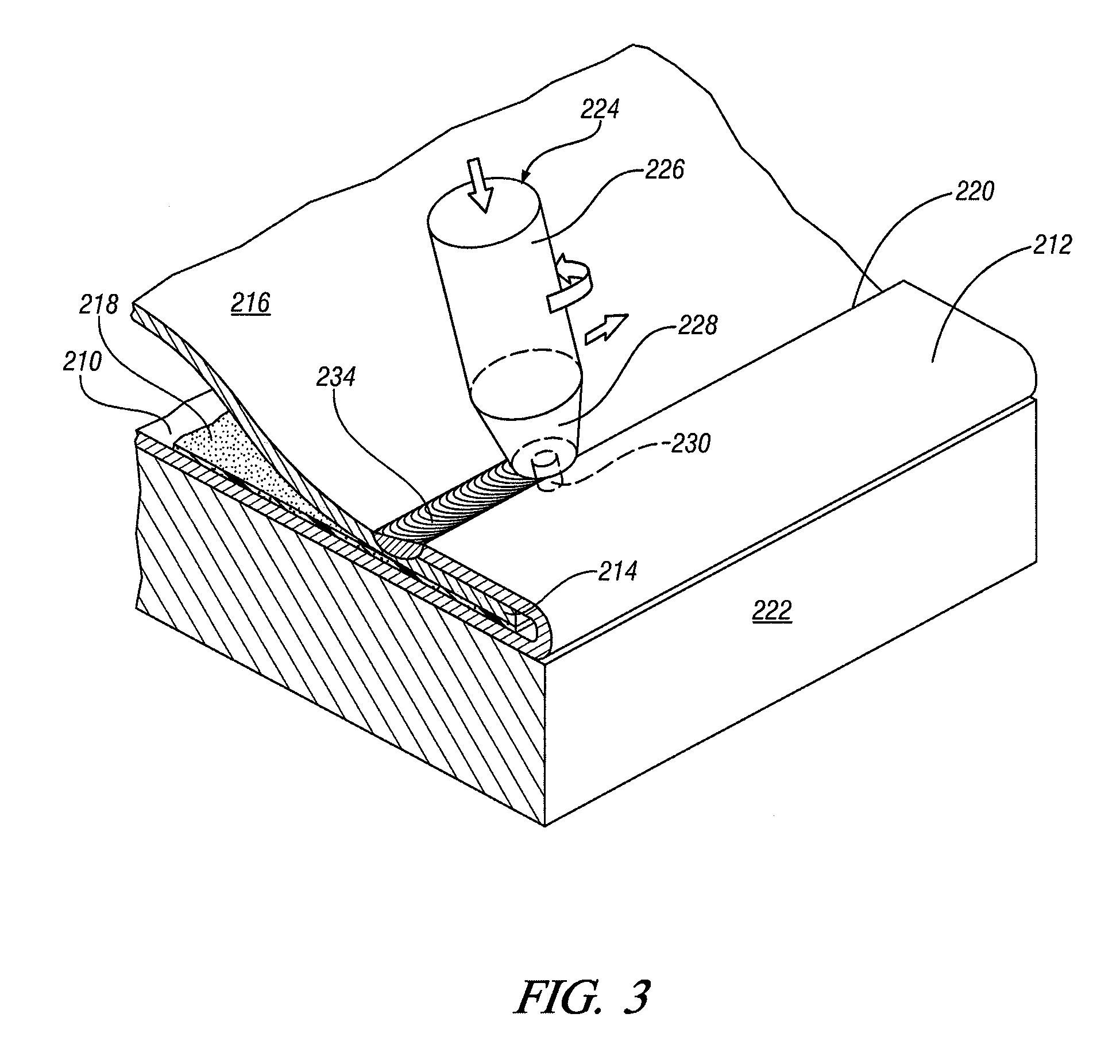 Reducing sheet distortion in friction stir processing