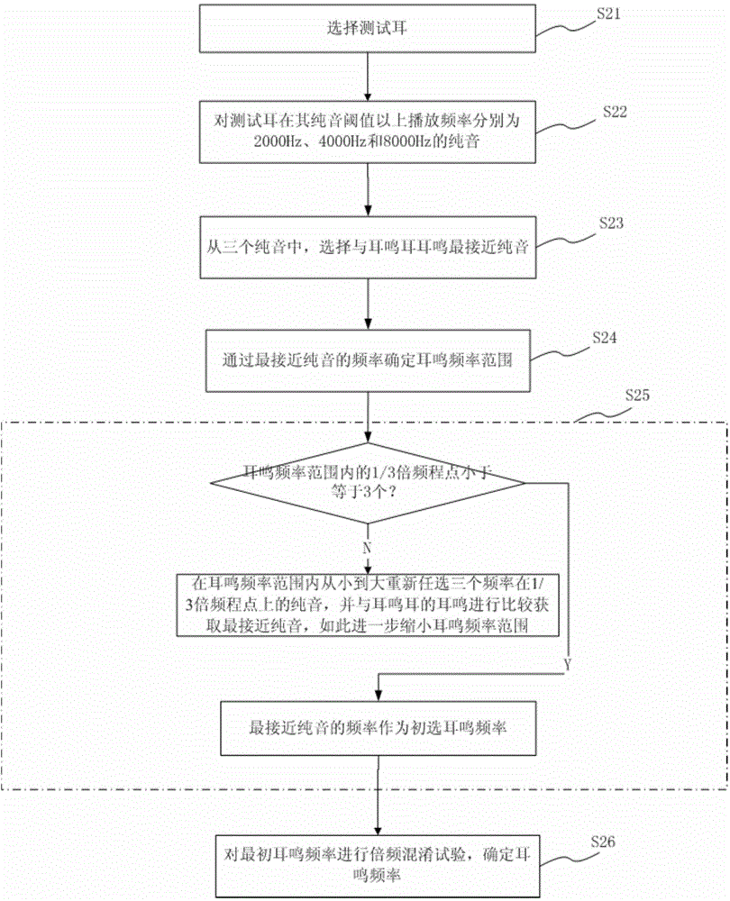 Tinnitus detecting method and tinnitus therapeutic apparatus