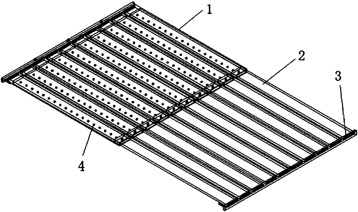 A kind of temperature zoning type cold box and standardized cold box system