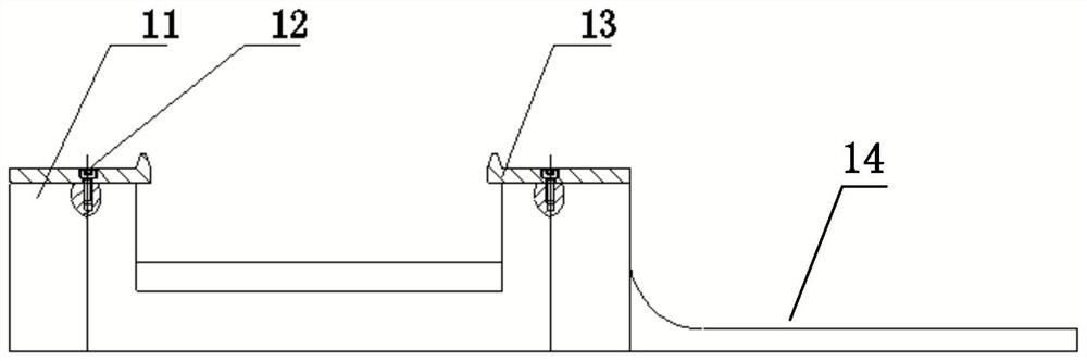 Rail transit suspension spring dismounting device and method