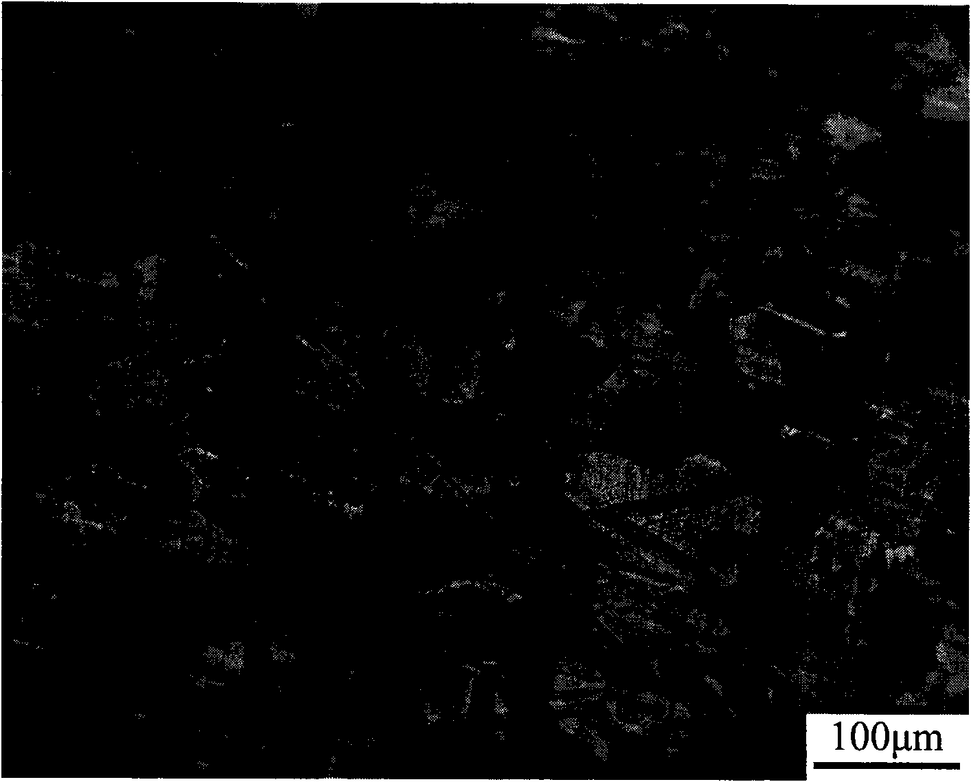 Electrochemical metallographic etching method universal for nickel-based alloys